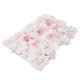 thumbnail image 5 of Paneles de pared de flores artificiales para decoración de bodas y fiestas, soporte para fotos, 60 x 40 cm Rosa + Blanco, 5 of 9