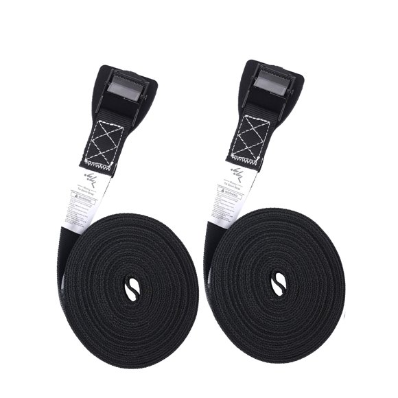 Correas de amarre ajustables MOOCY para kayak, 300 libras, negras