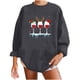 thumbnail image 4 of Sudaderas de Cuello Redondo de Navidad Para Mujer Moda Casual Manga Larga Impreso Ladies Tops Odeerbi  ODB206971, 4 of 9