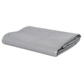 thumbnail image 2 of vidaXL Tarpaulin Tarp with Grommets for RV Boat Camping Pool Cover Gray Canvas, 2 of 8