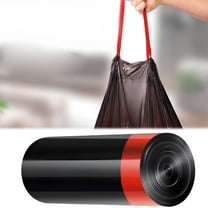 CCOCC 6 Gallon Trash Bags Recycling Bags Disposable Garbage Bag Thickened Flat Mouth with Rolled Garbage Bag