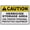 Warning Sign 4, variant on Caution Hot Liquid Sign 8"x12", Aluminum Tin Warning Signs for Home Outdoor Garden, Weatherproof Hazard Sign for Café
