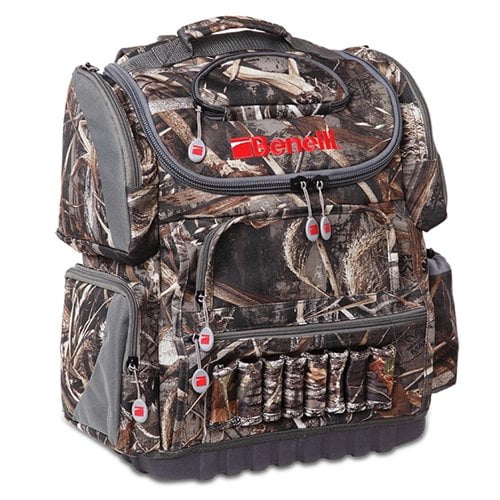 Benelli Ducker Backpack Blind Bag, 17"x 7"x12", PVC Backed, Max 5 Camo