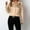 Khaki, variant on ZZwxWA Elegant Lapel Satin Blouse for Women Dressy Casual Long Sleeve Button Down Silk Business Office Shirts