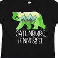 thumbnail image 4 of Inktastic Gatlinburg, Tennessee- Mountains and Bear Shape Boys or Girls Toddler T-Shirt, 4 of 5