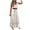 White, variant on Riforla Women's Solid Color Long Maxi Dress with Belt Elegant Lace Trimmed Evening Gown Woman Dresses Elegant Casual White XXL
