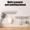 thumbnail image 6 of 8-Hook Bra Hanger with Rotating Top, Wave Design Strapless Camisole Organizer for Closet or Wall, Space-Saving Non-Mark Underwear Drying Rack for Dorm Bedroom, 6 of 6