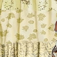thumbnail image 4 of ZEHJUHAN Women's Plus Size Sleeveless Floral Print Midi Dress Vacation Boho Sundress with Stitching Design Yellow，4XL, 4 of 5