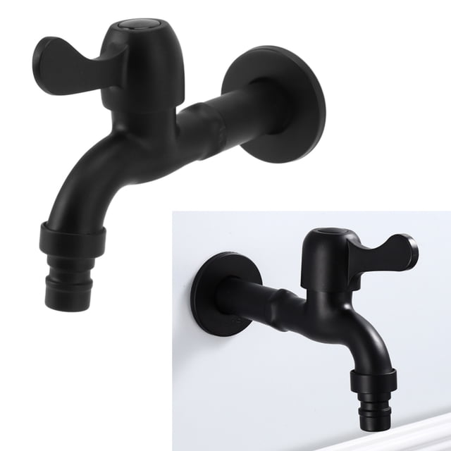 Grifo de Agua Negro Mate ANGGREK Grifo de Fregadero de Cocina de Agua Potable Acero Inoxidable 304