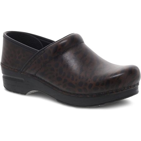 Dansko Womens Professional Clog 8.5-9 Zebra Brush Off