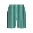 thumbnail image 4 of Nmnitkp Shorts for Women Comfy Drawstring Casual Elastic Waist Pure Color Shorts Summer Beach Lightweight Short Pants with Pockets Green,2XL, 4 of 5