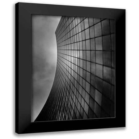 Carson, Brian 12x14 Black Modern Framed Museum Art Print Titled - University Avenue Toronto No 701