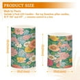 thumbnail image 6 of Yayeee Flameless Candles with Remote Flickering Battery Operated Multi Color Changing, Floral Pattern, 6 of 7