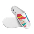 thumbnail image 3 of Yiaed Gnomes Summer Print Slippers Fuzzy Warm Cozy Slippers Non Slip House Slippers For Indoor Outdoor Slippers House Slippers-35/36, 3 of 7