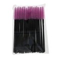 thumbnail image 1 of Disposable Eyelash Mascara Brushes Wands Cosmetic Makeup Brush Tool Kits Makeup Applicator 50 Pack (Pink), 1 of 2