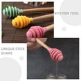 thumbnail image 3 of FOMIYES Silicone Honey Dipper Sticks - 4pcs Silicone Honey Spoon for Tea and Honey Jars with Mini Honey Dipper Sticks and Honeycomb Stick for Drizzling Honey, Jam, Drinks, 3 of 4