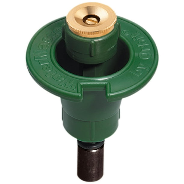 Orbit 54027 Full Circle Plastic PopUp Sprinkler Head with Brass Nozzle