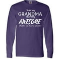 thumbnail image 3 of Inktastic Yeah My Grandma is Pretty Awesome Long Sleeve T-Shirt, 3 of 5