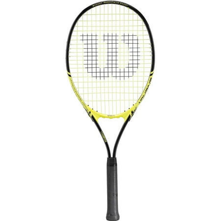 Wilson Energy XL Adult Recreational Tennis Racket - Grip Size 3 - 4 3/8", Yellow/Black