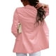 thumbnail image 3 of Blazer para mujer, traje informal, chaqueta holgada, abrigo para mujer, ajustado, solapa, trabajo de oficina, manga larga, chaqueta frontal abierta, abrigo fino, prendas de vestir, 3 of 4