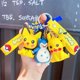 thumbnail image 2 of Creativo lindo Pokemon llavero juguetes Pikachu Pichu Eevee Snorlax Bulbasaur dibujos animados figuras de acción niños regalos zhangyuxiang LED, 2 of 2