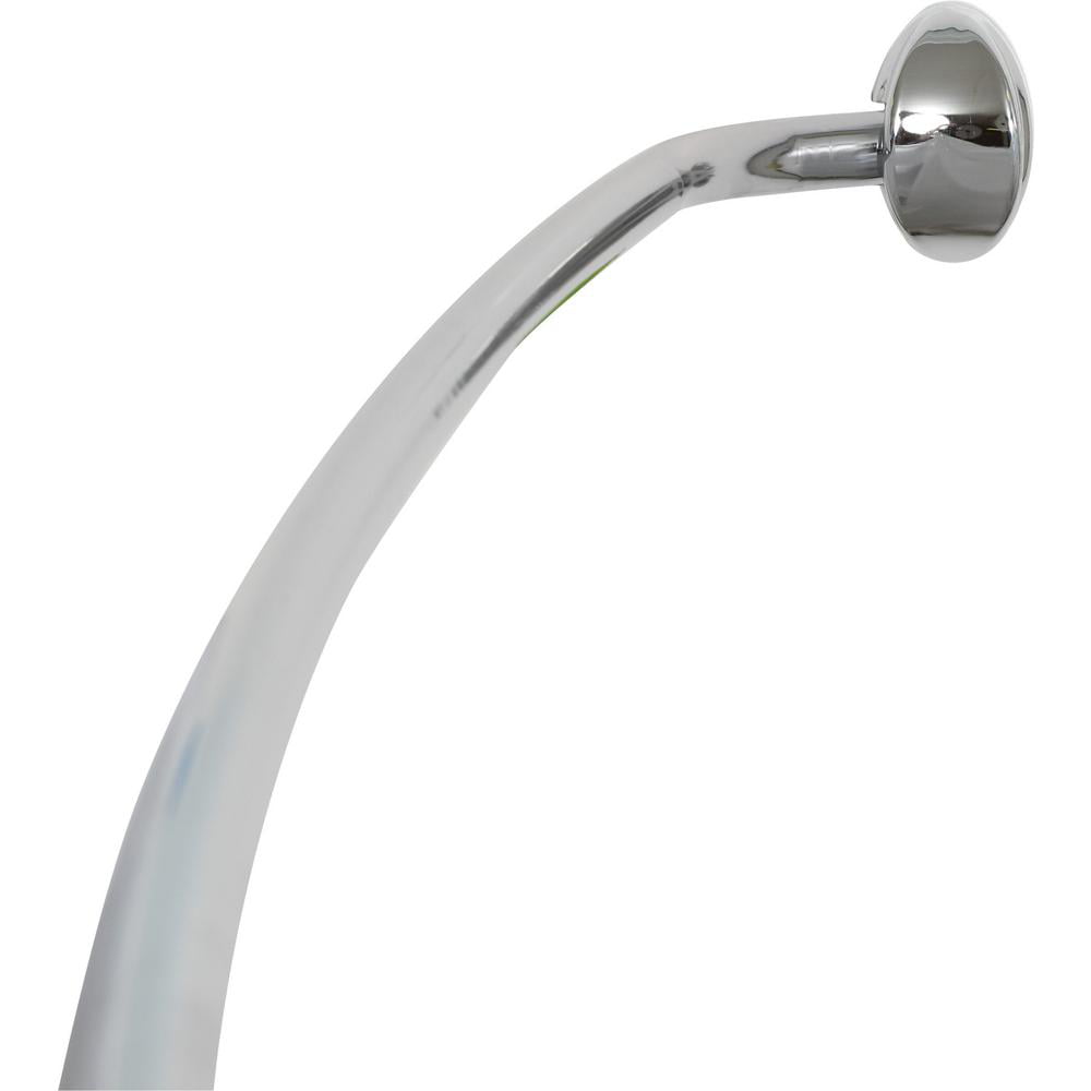 Glacier Bay Rustproof 72 In Adjustable, How To Put Up A Curved Shower Curtain Rod