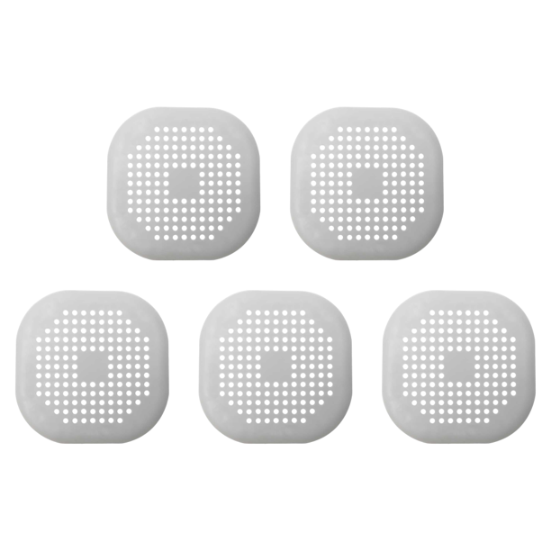 Filtro Drenaje Silicona para El Colador Bañera Antibloqueo (gris)