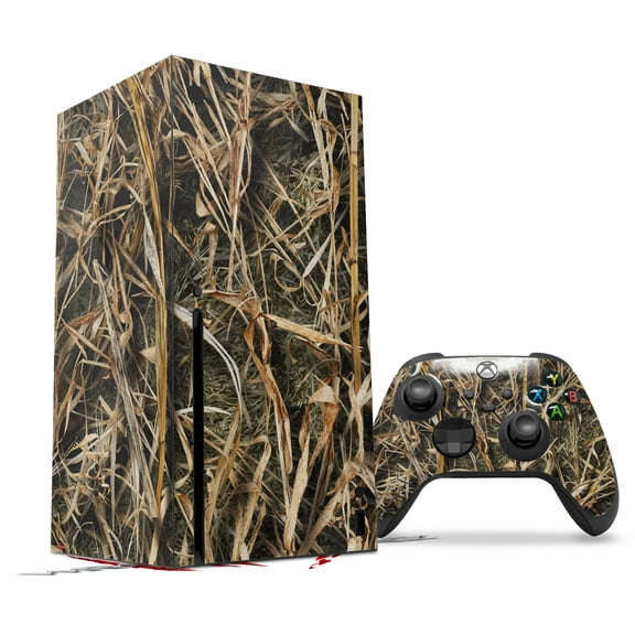 WraptorSkinz Skin Wrap compatible with the 2020 XBOX Series X Console and Controller WraptorCamo Grassy Marsh Camo (XBOX NOT INCLUDED)