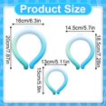 thumbnail image 3 of Three Sizes Of Optional Outdoor Ice Collars To Heat Men's And Women's Neck Ice Rings Change Of And Rings Portable Hydration Neck Cool, 3 of 8