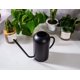 thumbnail image 4 of Songhg - Regadera de boquilla larga de metal de 40 oz/1,3 l, regadera de acero inoxidable para plantas de interior y exterior, negro mate, 4 of 8