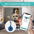 thumbnail image 5 of 3 Pcs Étui de Protection en silicone Compatible avec Porte-Clés Apple Air Tag, Anti-Perte, Anti-Rayures et Anti-Chute, Imperméable avec Mousqueton Étui en silicone, 5 of 5