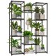 thumbnail image 1 of Soporte para plantas de metal para exteriores, para múltiples plantas, soporte grande para plantas, impermeable, para jardín, sala de estar, patio, decoración del hogar, jardinería, regalos, 1 of 7