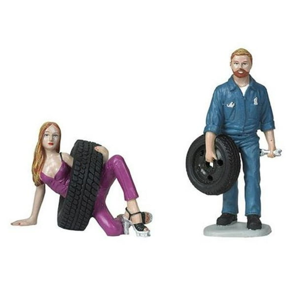 Motorhead Miniatures MH769 Figurines Échelle 1-18 Gary & Val - Ensemble de 2 Pcs