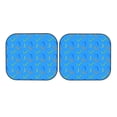 thumbnail image 7 of Haiem Colorful Snake Car Windshield Sun Shade (2 Pieces) Foldable Windshield Sun Shade Car Accessories for Truck SUV Pickup-Small, 7 of 7