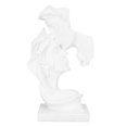 thumbnail image 1 of Kissing Lovers Resin Statues Modern Romantic Ornament Figurine Couple Art Resin Sculpture for Home Decor (White), 1 of 5