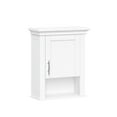 thumbnail image 3 of RiverRidge Somerset 1-Door Bathroom Medicine Cabinet Laundry Wall Storage Shelf - White, 3 of 8