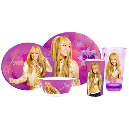 Hannahl Montana 5pc Dinnerware Set