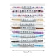 thumbnail image 4 of Juego de 10 pulseras bohemias con cuentas de letras de colores de Swiftie1989, 4 of 7