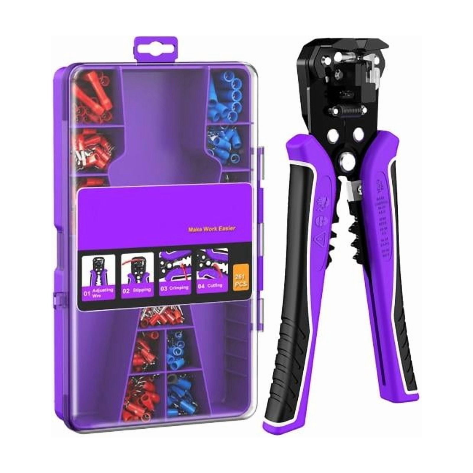 CEORPER MultiFunction Electric Wire Stripper Cutter Crimper Tool For DIY Projects