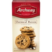 Archway Cookies, Classic Soft Oatmeal Raisin Cookies, 9.25 oz