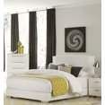 thumbnail image 1 of Topline Home Furnishings Lit King Size Blanc Brillant, 1 of 2