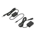 NP FW50 Dummy Battery Kit with TYPE C Buck Adapter DC Coupler for A7
