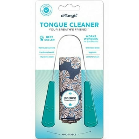 Dr. Tung's Stainless Steel Tongue Cleaner 1 ea (Pack of