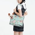thumbnail image 3 of Xecao Vintage Floral for Cat Carrier Small Dog Handbag: The Ideal Travel Companion for Your Pet, 3 of 8