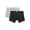 Grey/Black, variant on Legends Women's Underwear Boxer Briefs Pack, 2-Pack, Moisture Wicking, Cotton Stretch, Mid-Thigh White/Pink 2XL