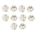 thumbnail image 1 of Unique Bargains 10 Pcs Ice Blue T4.2 3020 SMD 1 LED Dashboard Gauge Panle Light Internal, 1 of 2
