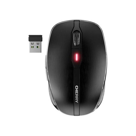 UPC: 0840183605995 | CHERRY MW 8C ADVANCED Rechargeable Wireless Mouse – Laser – Wireless – Bluetooth – 2.40 GHz – Yes – Black – USB – 3200 dpi – Scroll Wheel – 6 Button(s) – Symmetrical