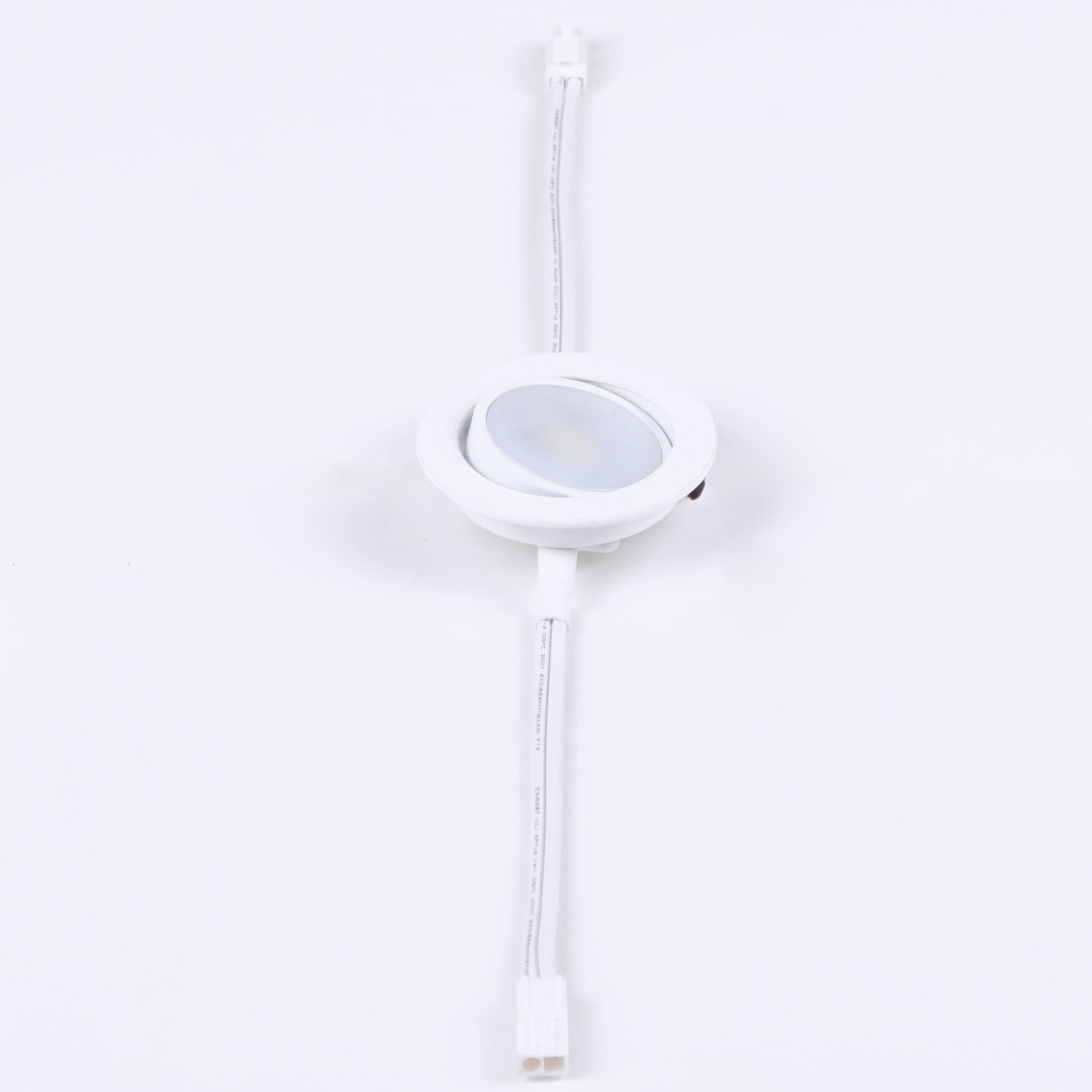 53832WT-Maxim Lighting-CounterMax MX-LD-AC-4W 2700K 1 LED Under Cabinet Disc Light-2.75 Inches wide by 2.75 Inches Length-White Finish