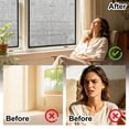 thumbnail image 4 of Reflective Window Insulation Film, Aluminum Foil Sun Shade With Suction Cups, Heat Blocking Privacy Film For Windows, Doors & Rv, Easy Install & Removable,B - One Size, 4 of 7