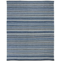 SAFAVIEH Striped Kilim STK421A Handwoven Blue Rug